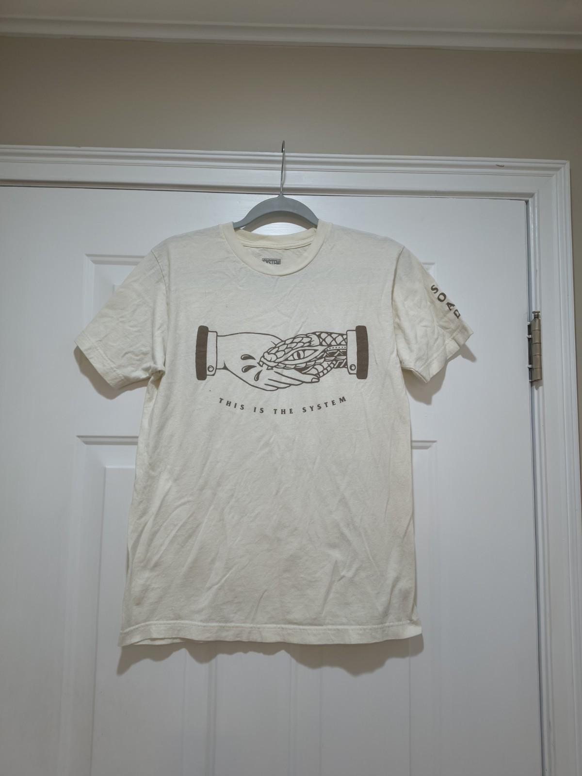 system of a down Snake Handshake Men s Shirt Size Medium Unisex T-Shirt M