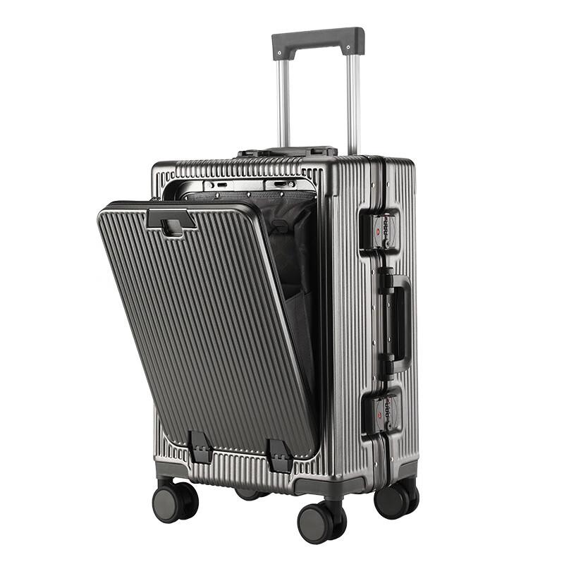 Front-Opening Hard Shell Suitcase 22 inch
