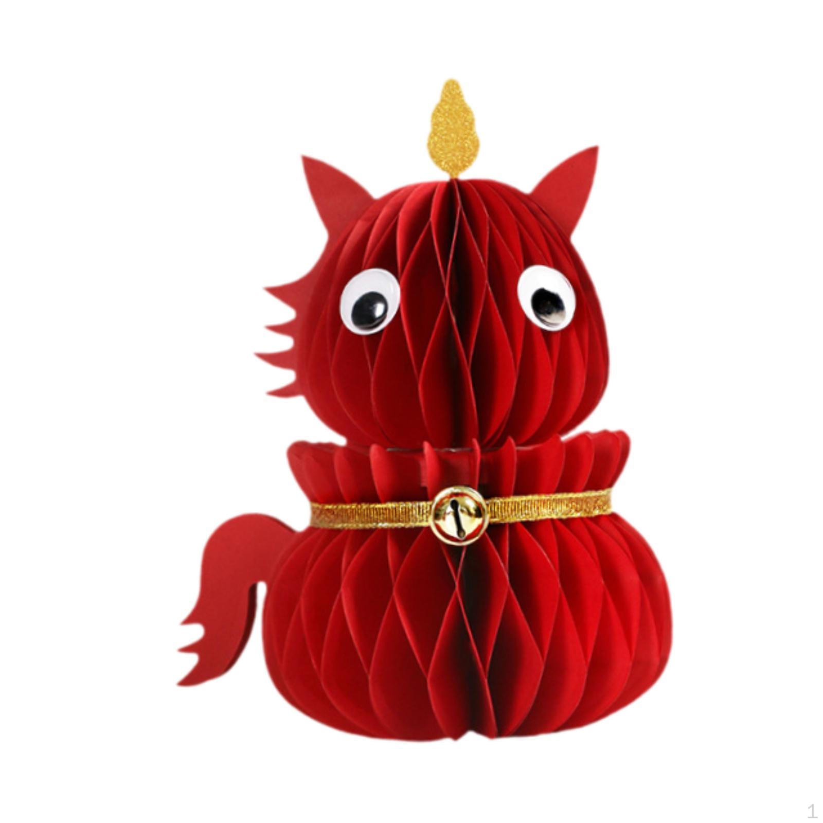 

Chinese Year Decoration Creative Desktop Display Spring Festival Decor for Bedside Indoor Shelf S