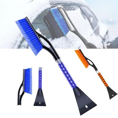 2 In 1 Car Windscreen Ice Scraper and Snow Brush Scratch-Free Snow Removal Tool