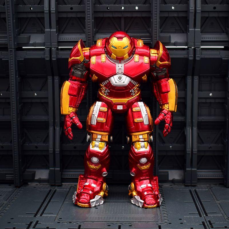 The Avengers Action Figure Hulkbuster Statue Collect Model Metallic Paint Figurine Adult Kid Xmas Toy Funny Gift Desk Decor