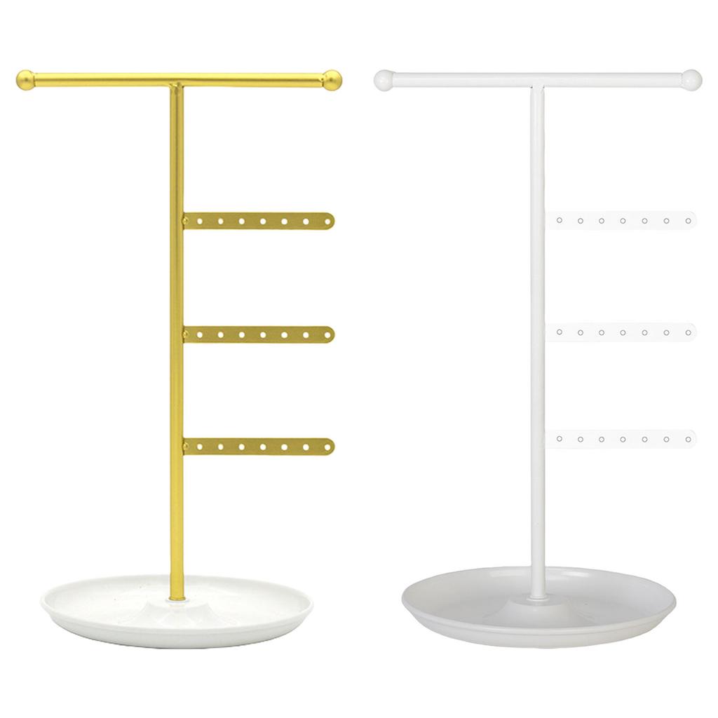 Detachable Jewelry Storage Rack Display Stand for Earrings Rings Accessories Space Saving Necklace Bracelet Rack