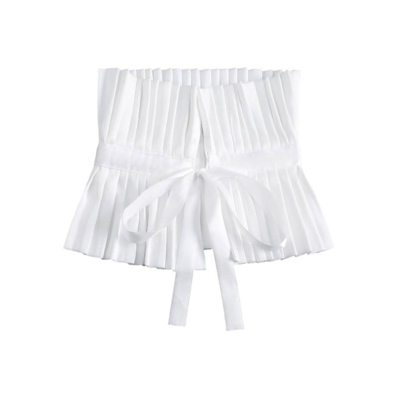 Easy Detachable Practical False Collar Insert Elegant Styling For Business Attire Casual Outfits And Social Gatherings
