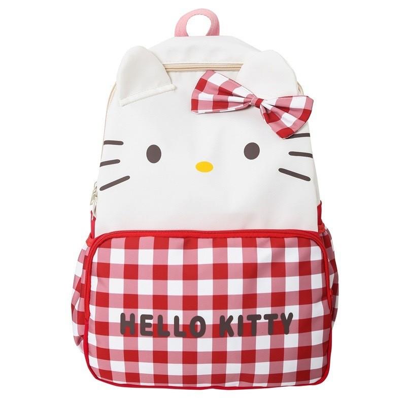 

Backpack Plaid With Large Capacity And Anti Splash Zipper Design