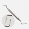 1 Pc or 2 Pcs or 3 Pcs Dental Root Tip Pick Tool Tooth Elevator with Saw Tooth Tip Dental Minimally Invasive Extraction Surgical Instrument Efficient