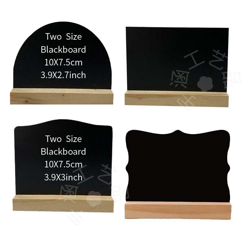 Double-Sided Valentine's Day Blackboard Ornament for Home, Party, Hotel, or Bar