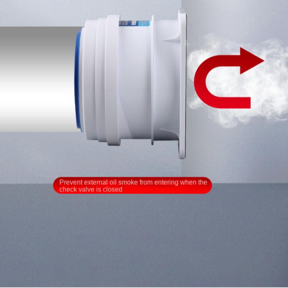 Self-closing Seal Pipe Check Valve Ventilation Flue Check Valve Univeral