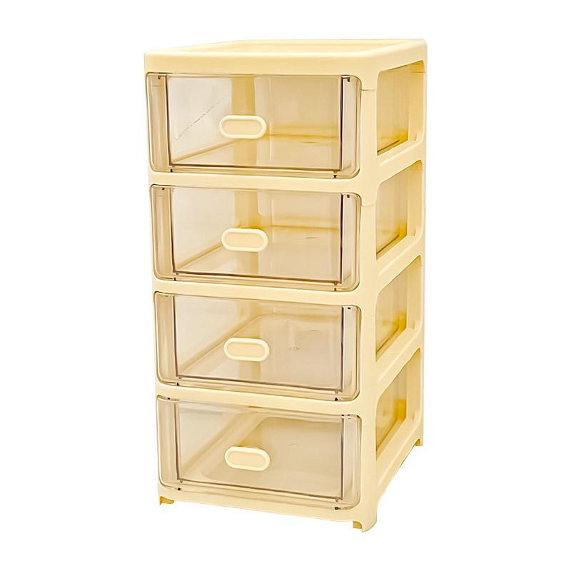 Desktop Storage Box with Cover Drawer Type Large Capacity Organizer Office Stationery Hair Accessories Storage Box