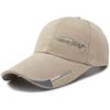 Hut Herren Hüte UK Verstellbare Baseballkappen Lässige Sommerfrauen Schwarze Sportkappe