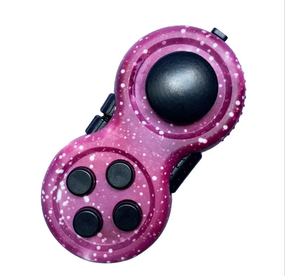 1pc Game Fidget Pad Stress Reliever Squeeze Fun Magic Desk Toy Handle Toys Stress Decompression Gift Key Mobile Phone Accessory
