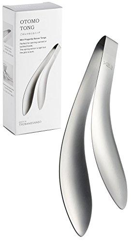 

Oaks Raye TN1376 Rice Friend Tongs, Gift Box, Silver, Made in Japan