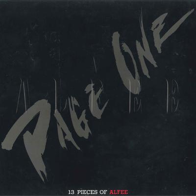 LP Record ALFEE - Page One - 13 Piece Of Alfee C28A0309 F LABEL 1983 Japan Japanese Pop/Rock Used