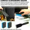 Heat-Resistant Grill Scraper Spatula For George Foreman Indoor Grills Most Other With Grooves