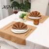 Soft Textured Napkins for Restaurants Imitation Linen Cloth Napkin, Washable Fabric 18 x Stain Resistant Parties Inch Square Napkin Weddings
