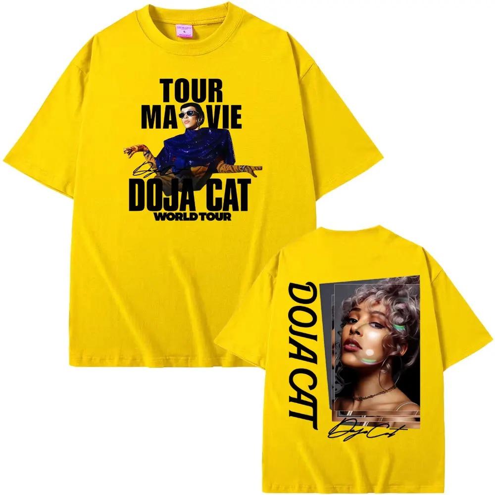 Doja Cat Singer 2026 World Tour Graphic TShirt Unisex Vintage Aesthetic 100 Cotton Casual Soft Women And Men Tshirts