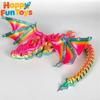 High-Quality 3D High-Quality Printed High-Quality Winged High-Quality Carriage Fantasy creature Decorative Figure Play sets High-Quality Rotatable