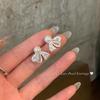 Exquisite S925 Silver Pearl Earrings with Zircon Inlays for Women