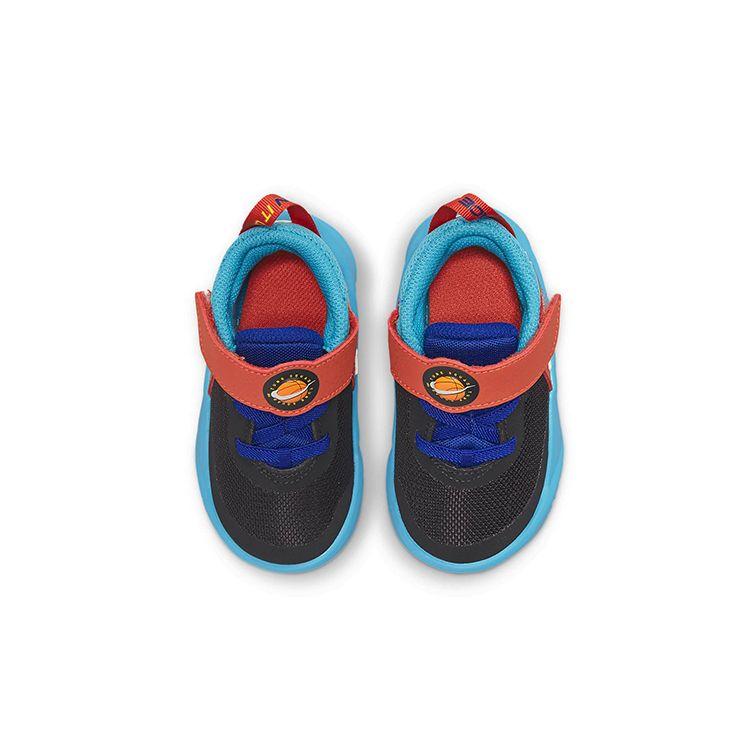 Nike Space Jam X Team Hustle D10 SE TD Tune Squad Baby Sneakers Multi-Color Black Hyper-Royal DH8054-001