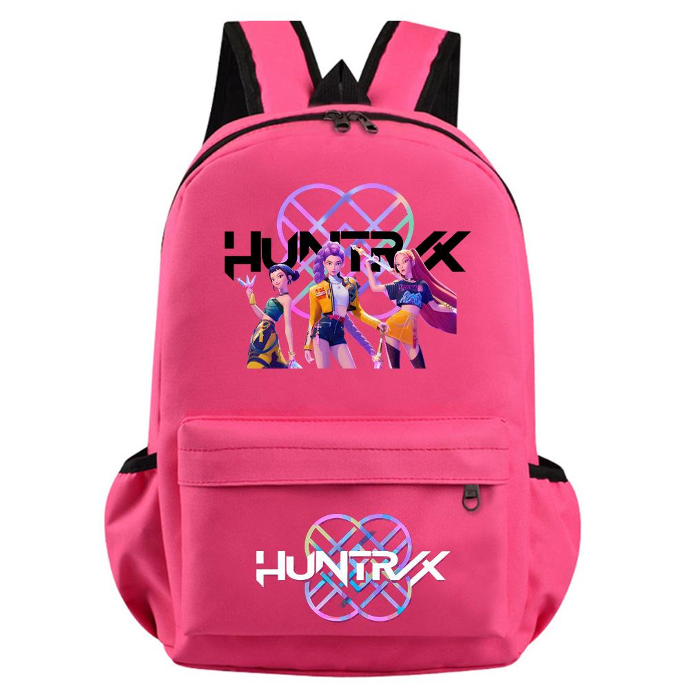 K-Pop Demon Hunters Printed Backpack for Teenager Student Girl Boy Bookbag Schoolbag Women Large Capacity Waterproof Travel Bag Kid Gift Rucksak