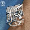 925 Sterling Silber Schmetterling AAA Zirkon Ring Schmuck