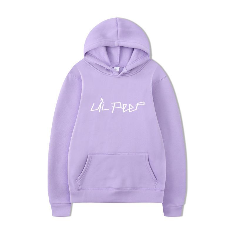 Hot Search Street LilPeep Hooded Crew Neck Sweater Hooded Sweater
