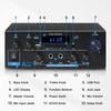 Woopker AK55 High Power Digital Amplifier Bluetooth Sound Amplifier 2 Channel HIFi FM USB Audio Amp for Home Car Karaoke