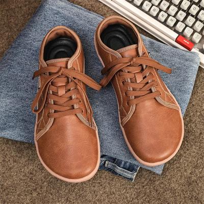 2025 SNORW Scarpe Minimaliste Unisex Punta Larga Piedi Nudi Zero Drop Scarpe Casual Pelle Sneakers Moda tenis masculino