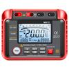MH12 digital insulation resistance tester with extendable support stand and clear backlit screen for easy field measurement