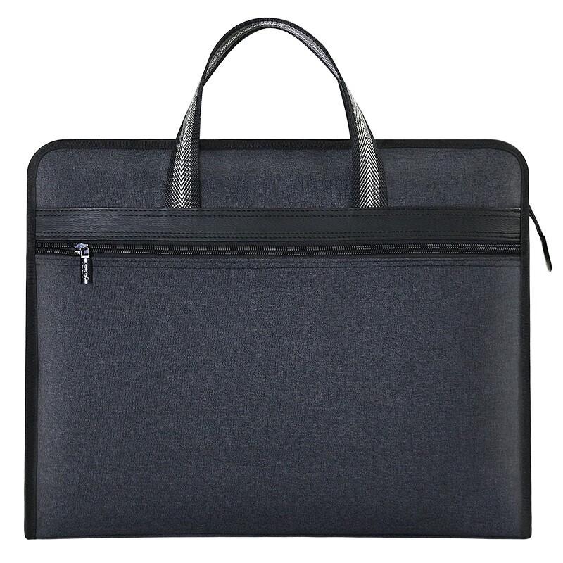 Jianteng JT-321 Canvas File Briefcase чёрный
