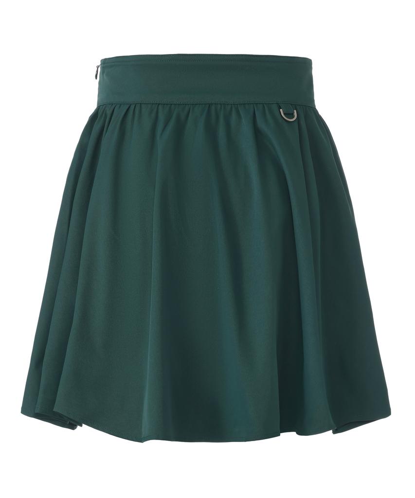 I Parka Pine Tree High-Waisted Flare Skirt