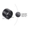 Ikuinen 15mm Chunky Men Band Black Stainless Steel Wide Bulky Man's Ring Punk Male Alliance Anel