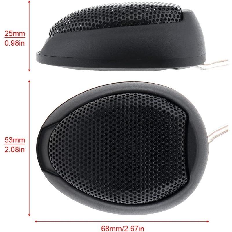 1000W Power Universal Car Dome Tweeter 1 Pair Waterproof High Noise Reduction Hifi-level Audio High Frequency Speaker For Car