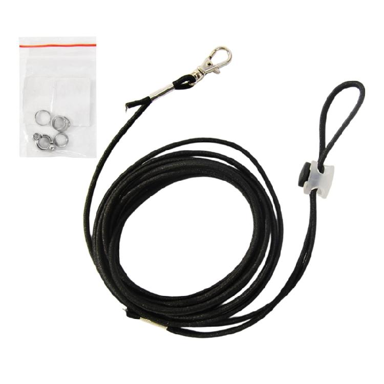 Outdoor Bird Safety Tether For Parrots Training Rope 3Meter Long Adjustable Pet Bird Leash with Removable Ankle Rings