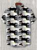 Men's Art Graphics Shirts Short Sleeved Button Down Lapel Shirt For Summer Oversized Tops Vacation Casual Hawaiian Shirts