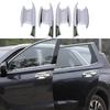 Fit For Hyundai Palisade 2020-2021 ABS Chrome Outside Door Bowl Cup Cover Trim