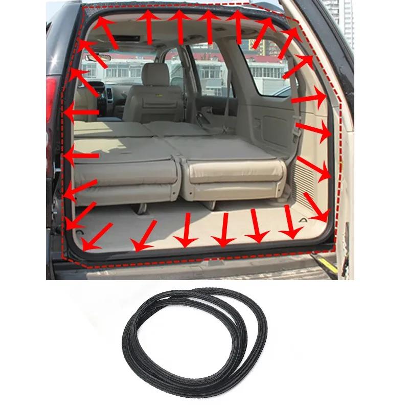 Rear Trunk Weatherstrip Frame Rubber Seal Sealing Strip For Toyota Land Cruiser Prado LC120 2003 2004 2005 2006 2007 2008 2009