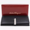 Salvatore Ferragamo Purse Black Calfskin Unisex Used