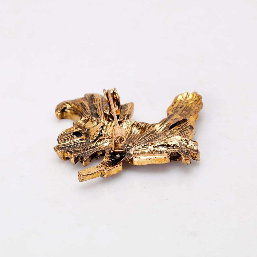 Fashion Funny Halloween Mop Witch Brooches High-end Breastpin for Women