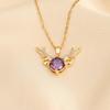 Titanium Steel Non-fading Necklace - European & American Style, Light Luxury, Versatile Korean Fashion, Perfect for Women and Girlfriend Gifts.