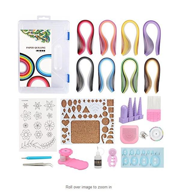 Handmade Quilling Kit for Kids: Fun Paper Crafts & Beginner Tool Set
