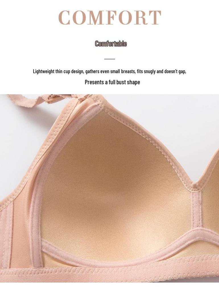Plus Size Wireless Bra - Slimming, Molded Cup for Large Bust, Adjustable Fit for Middle-Aged Women