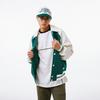 New MLB SS24 Baseball Jacket Unisex Dark Green 3AJPV1641-43GND