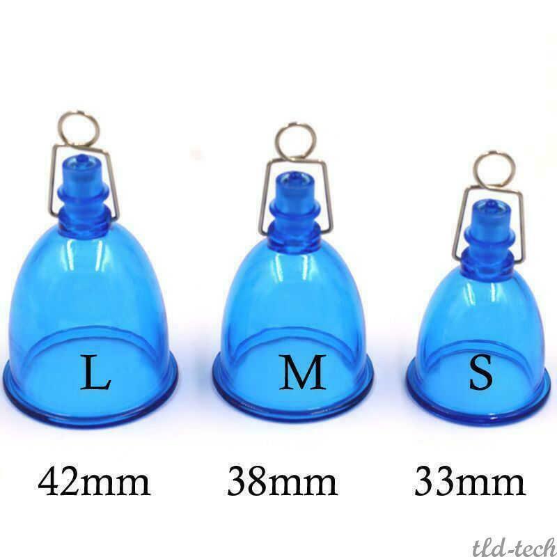 Men's Vacuum Stretching Device with Cupping Accessories and Hanging Belt