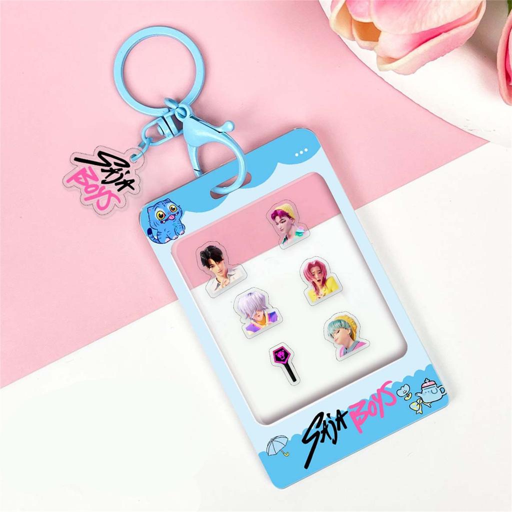 Cartoon Anime Movie Transparent Acrylic Keychain Pendant, Exquisite Gift Hanging Accessories For Backpacks