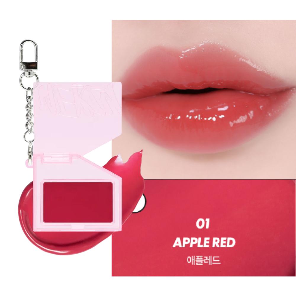[Korean Tint] Lip & Cheek Keyring (8colors) - Mini Lip & Cheek Palette