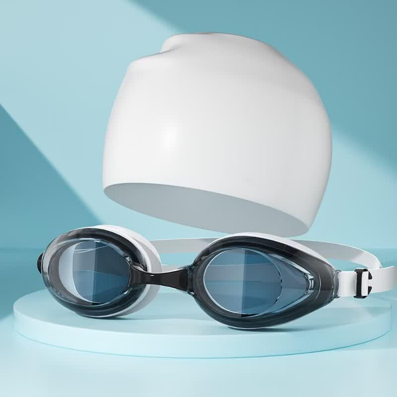 Yuzhan Professional Swimming Goggles with Silicone Swim Cap