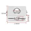 For Honda 1993-1997 Del Sol 1988-1991 CRX 1988-2000 Civic Silver LSD Stainless Steel Limited Slip Differential Conversion