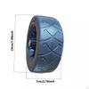 PVC Solid Wheel for Garden Utility Carts Repair Parts Heavy Duty Multifunctional Muddy Terrain