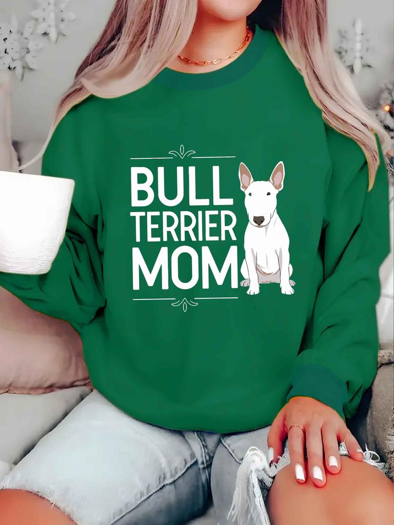 Bull Terrier Mom Women's Sweatshirts
