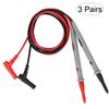 3 Pairs 1000V 20A Multimeter Test   Probe Digital Multimeter Testing Tool Accessories